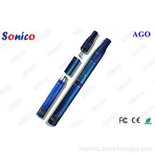 Mini Wax AGO Vapor Lava Tube E Cig Products 650mAh With LCD